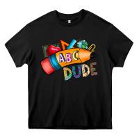 Black dude Heavy Core Tee - CowhideDigitalArt