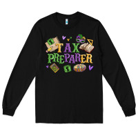 Black tax preparer Long Sleeve Tee - MaliasSmallBusiness