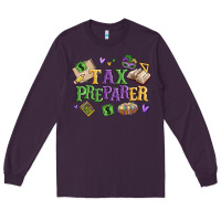 Plum tax preparer Long Sleeve Tee - MaliasSmallBusiness