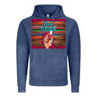 Vintage Denim nail boss Vintage Hoodie - Artiststas