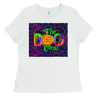 White the boo crew tumbler Ladies Tee - JahusDesignShop