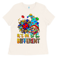 Bone it's ok to be different autism gnome Ladies Tee - Zillion Design Studio
