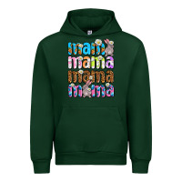 Foreset Green Easter mama mama mama Urban Hoodie - OliviaCreatesArt