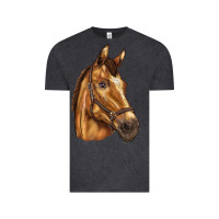 Vintage Black horse Vintage Tee - BarkalooDesign