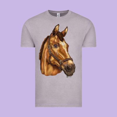 Horse Vintage Tee Designed By Barkaloodesign