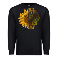 Black They Whispered To Her You Can't Withstand Premium Sweatshirt - texasbilliewilder