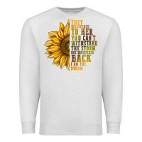 Oatmeal Heather They Whispered To Her You Can't Withstand Premium Sweatshirt - texasbilliewilder