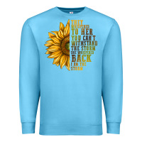 Ocean Blue They Whispered To Her You Can't Withstand Premium Sweatshirt - texasbilliewilder