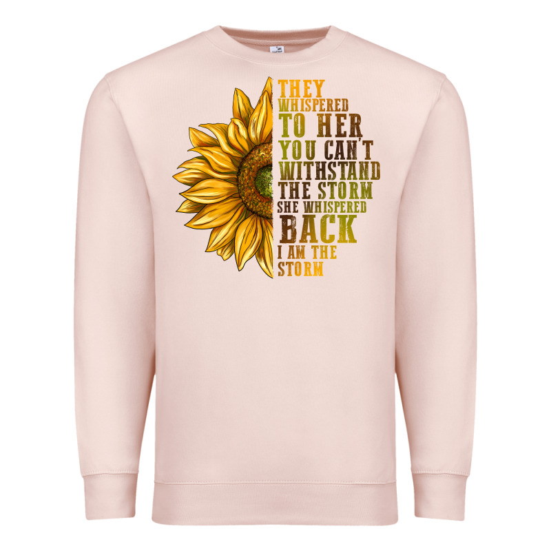 They Whispered To Her You Can't Withstand Premium Sweatshirt by texasbilliewilder | Teevron