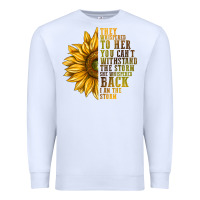 White They Whispered To Her You Can't Withstand Premium Sweatshirt - texasbilliewilder