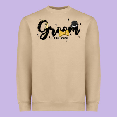 Groom Heavyweight Sweatshirt Designed By Maliassmallbusiness