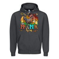 Smoke mama hen Zipper Hoodie - LillyAllenDesigns