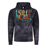 Cloud Black love my tribe native american indian headdress Vintage Hoodie - Artiststas