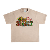 French Oak true story jesus and mary wıth santa Urban Heavy Tee - AdoDesignShop