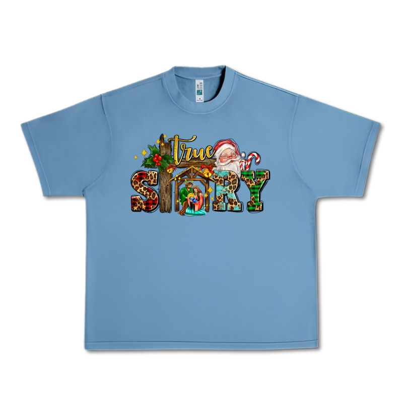 True Story Jesus And Mary Wıth Santa Urban Heavy Tee by AdoDesignShop | Teevron