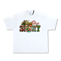 White true story jesus and mary wıth santa Urban Heavy Tee - AdoDesignShop