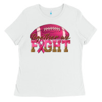 White Together We Fight Ladies Tee - texasbilliewilder