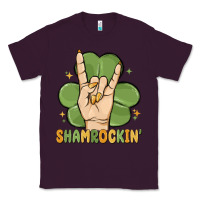 Plum st. patrick's day shamrockin' Classic Tee - MaliasSmallBusiness