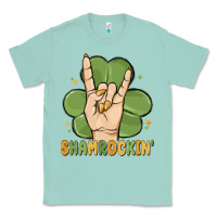 Seafoam st. patrick's day shamrockin' Classic Tee - MaliasSmallBusiness