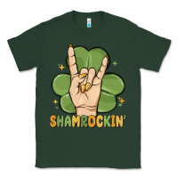 Sports Green st. patrick's day shamrockin' Classic Tee - MaliasSmallBusiness