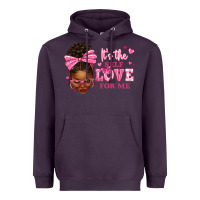 It's The Self Love For Me Afro Woman Heavyweight Hoodie | Teevron