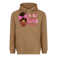 Toasted Coconut it's the self love for me afro woman Heavyweight Hoodie - texasbilliewilder