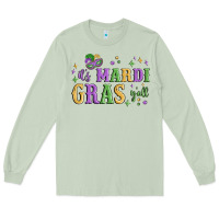 Matcha it's mardi gras y'all Long Sleeve Tee - MaliasSmallBusiness