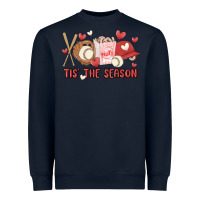 Navy tis the season baseball Heavyweight Sweatshirt - MaliasSmallBusiness