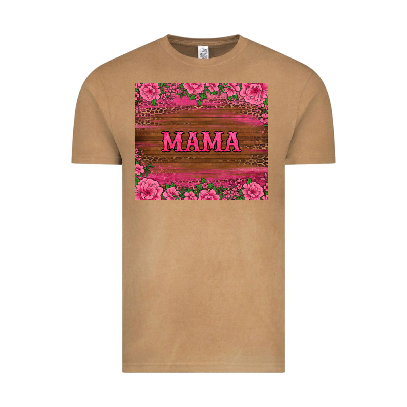 Floral Leopard Mama Tumbler Vintage Tee by BarkalooDesign | Teevron
