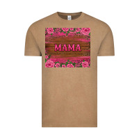 Vintage Coffee floral leopard mama tumbler Vintage Tee - BarkalooDesign