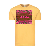 Vintage Mustard floral leopard mama tumbler Vintage Tee - BarkalooDesign