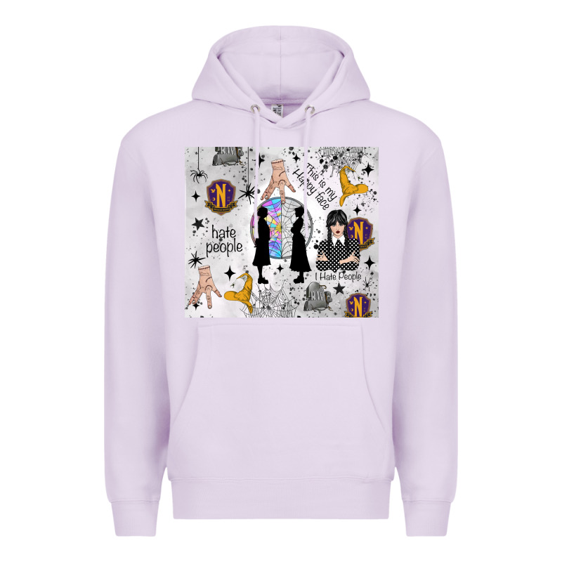 Gothic Girl And Colorful Girl Premium Hoodie by TumblerDesignByShophia | Teevron