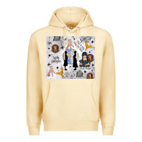 Pina Colada gothic girl and colorful girl Premium Hoodie - TumblerDesignByShophia