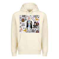 Sandshell gothic girl and colorful girl Premium Hoodie - TumblerDesignByShophia
