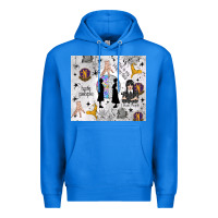 True Royal gothic girl and colorful girl Premium Hoodie - TumblerDesignByShophia