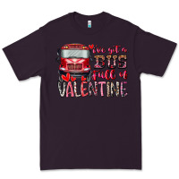 Plum I've got bus full of Valentine Premium Tee - RacoonDesign