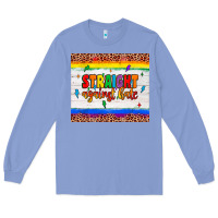 Colony Blue straight against hate tumbler Long Sleeve Tee - JahusDesignShop