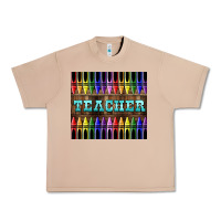 Burro Teacher Crayons Urban Heavy Tee - LillyAllenDesigns