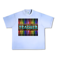 Grape Ice Teacher Crayons Urban Heavy Tee - LillyAllenDesigns