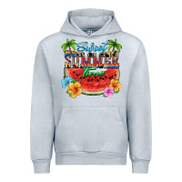 Heather Grey Sweet summer time Urban Hoodie - FaDigitalArtStudio