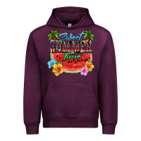 Mauve Wine Sweet summer time Urban Hoodie - FaDigitalArtStudio