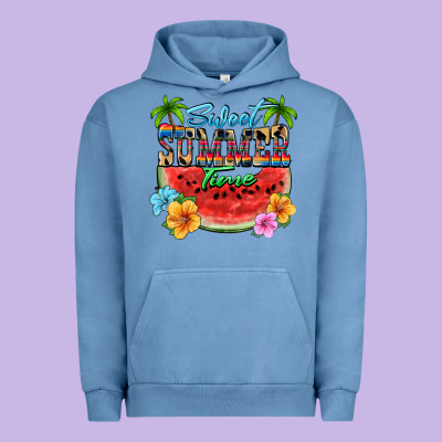 Sweet Summer Time Urban Hoodie Designed By Fadigitalartstudio