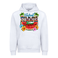 White Sweet summer time Urban Hoodie - FaDigitalArtStudio