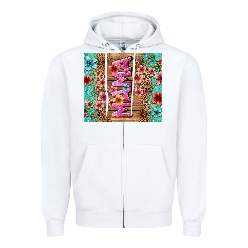 Floral Mama Zipper Hoodie by LillyAllenDesigns | Teevron
