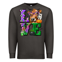 Smoke love cow halloween tbw Premium Sweatshirt - texasbilliewilder