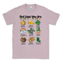 Lilac god says you are st patrick's day Classic Tee - MaliasSmallBusiness