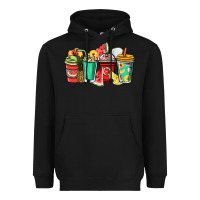 Black Fruits coffee cups Heavyweight Hoodie - NancyCooperArtShop