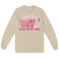 Mushroom happy valentine's day Long Sleeve Tee - MaliasSmallBusiness