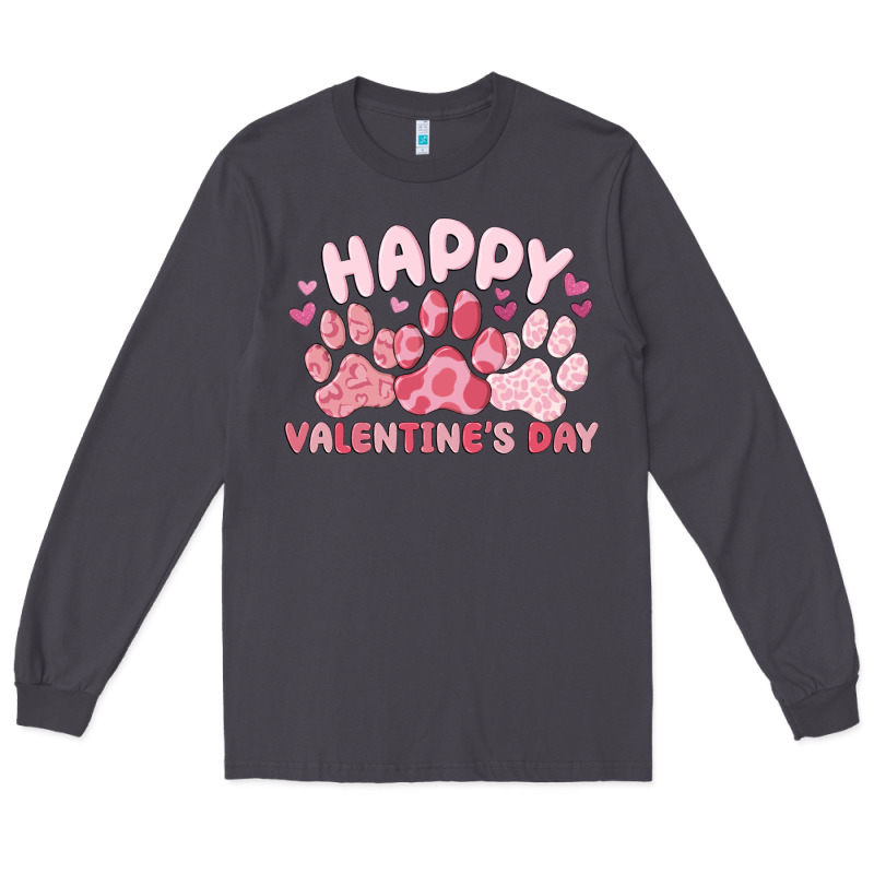 Happy Valentine's Day Long Sleeve Tee by MaliasSmallBusiness | Teevron
