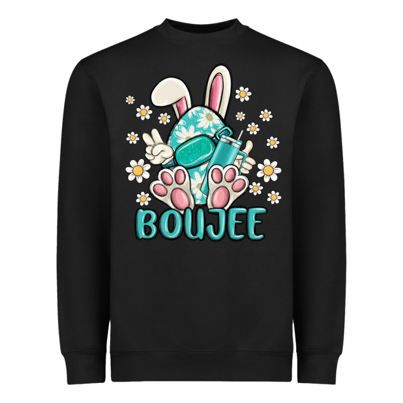 Boujee  Easter  Egg Heavyweight Sweatshirt by MaliasSmallBusiness | Teevron